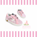 Pretty in Pink Velcro shoes