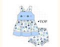 Blueberry diaper set