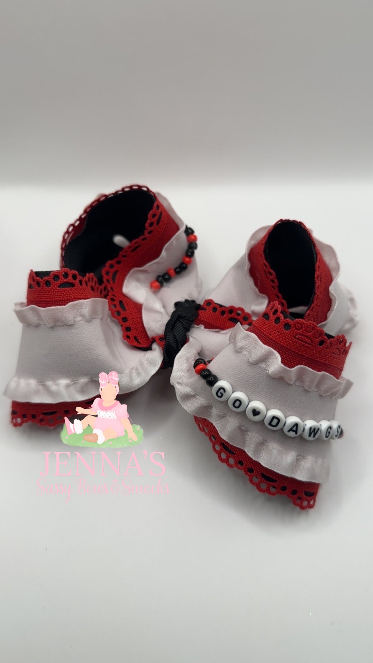 GA beaded bow