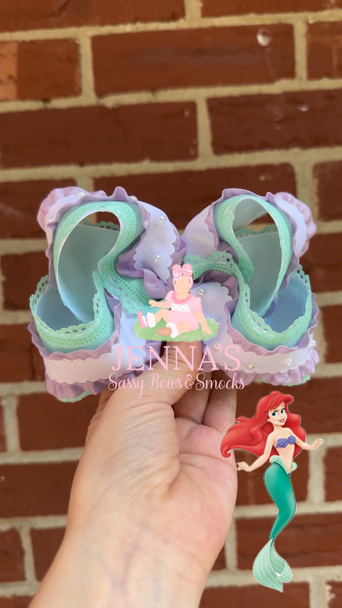 Mermaid Princess BOW