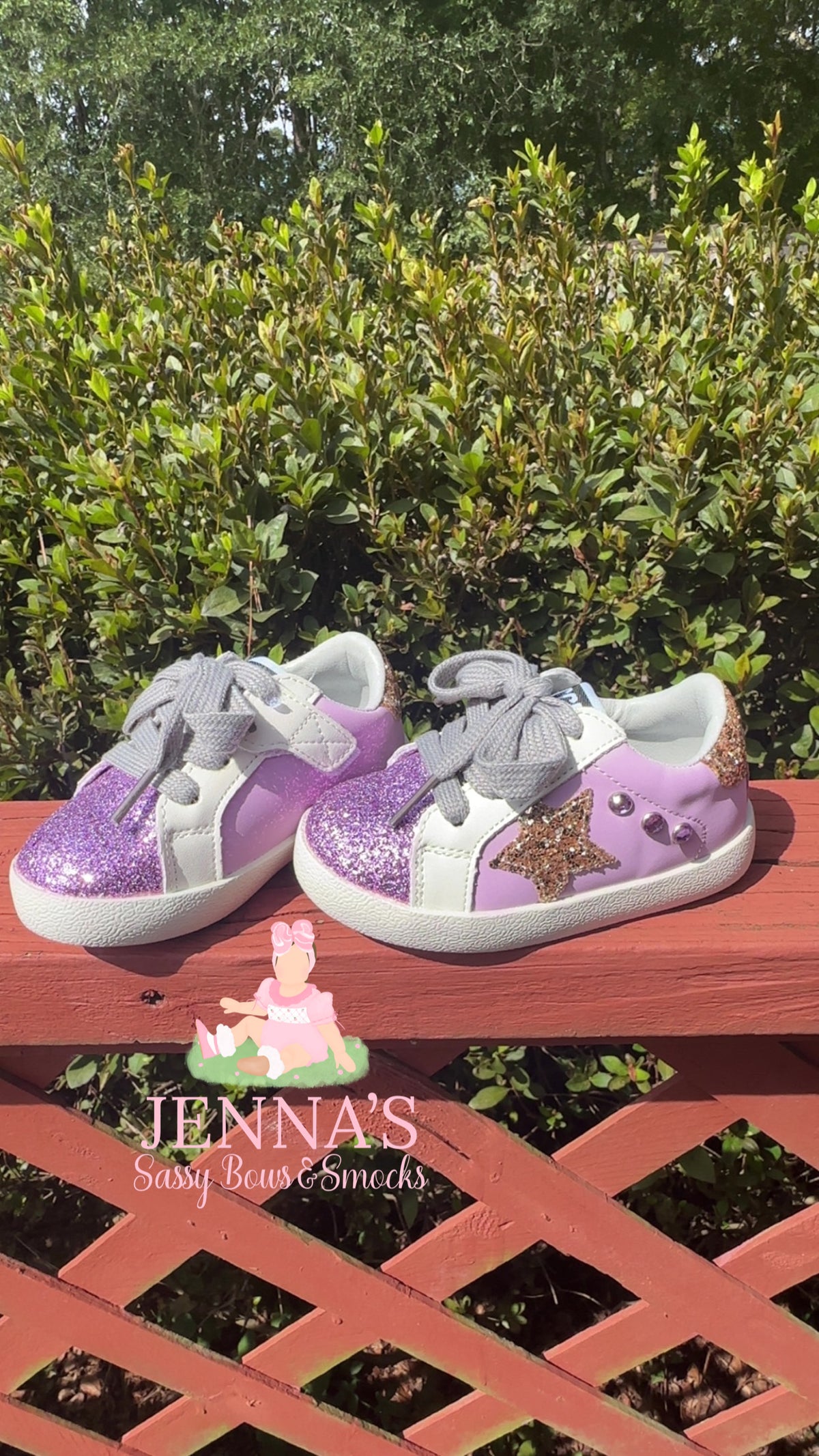 Geaux Glitter Shoes