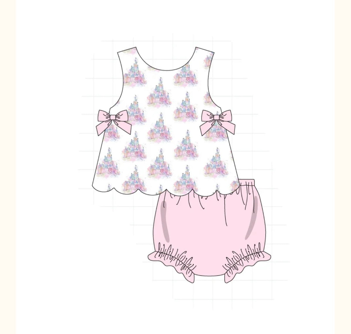 Budget 2 Castle Diaper set