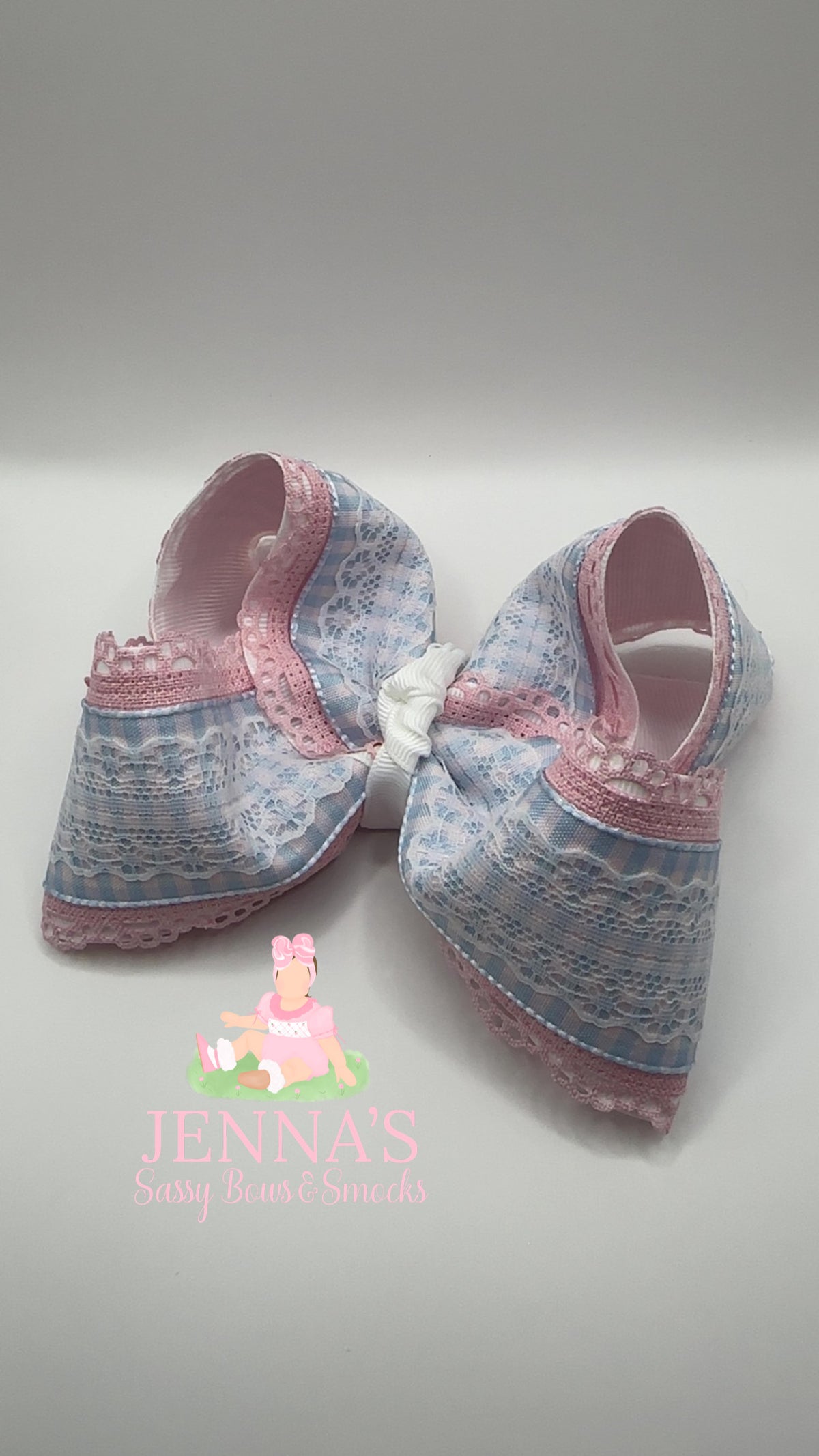 Pink&Blue bow