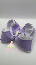 5” lavender sparkle bow