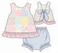 Patchwork diaper set