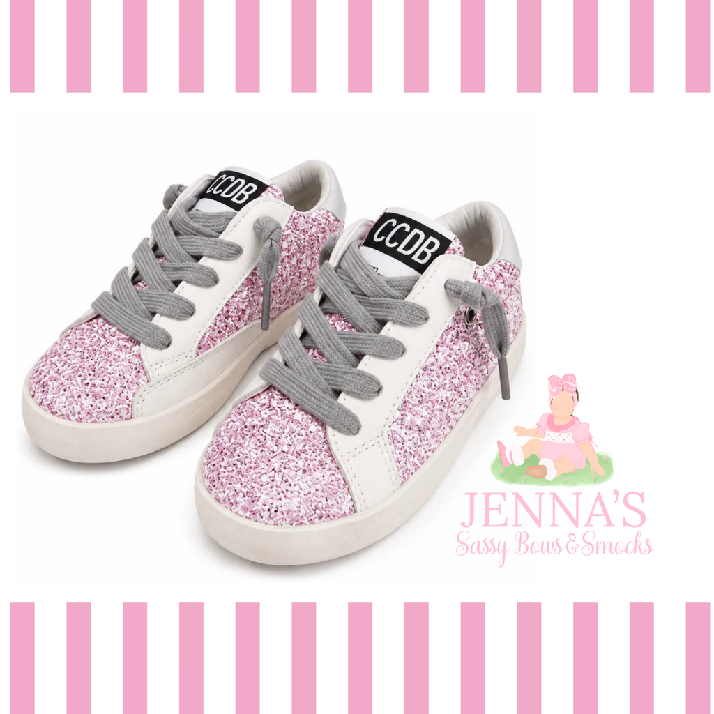 Pretty in pink shoes