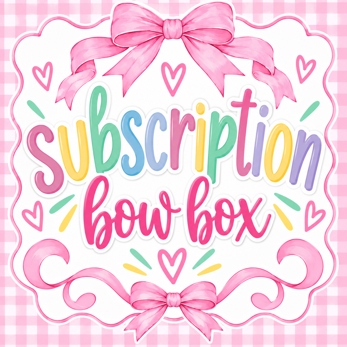 Subscription Bow Box