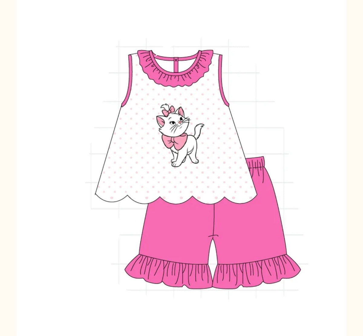 Marie short set